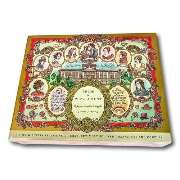Jane Austen Puzzle Jigsaw 1000 pcs NEW Sealed - Picture 1 of 4